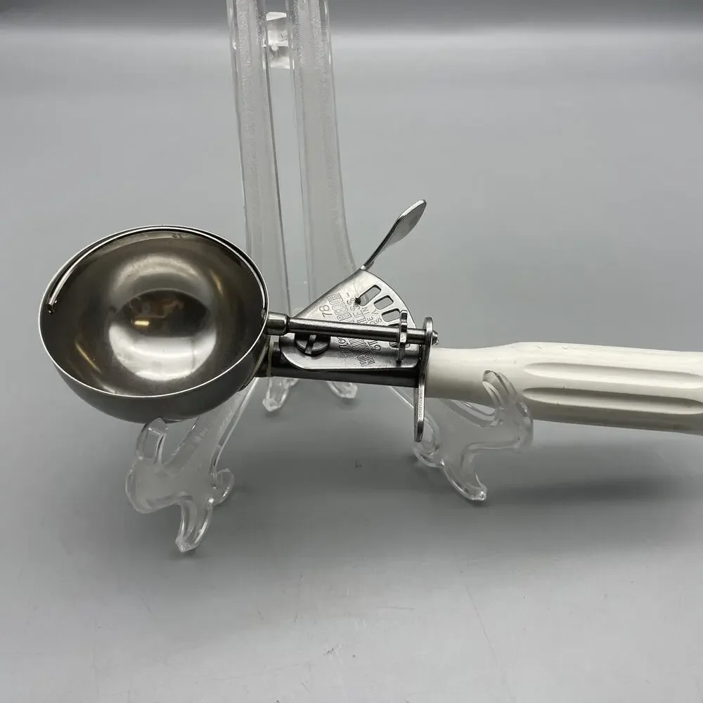 Vintage Hamilton Beach Ice Cream Scoop Model 78 Stainless Steel 9